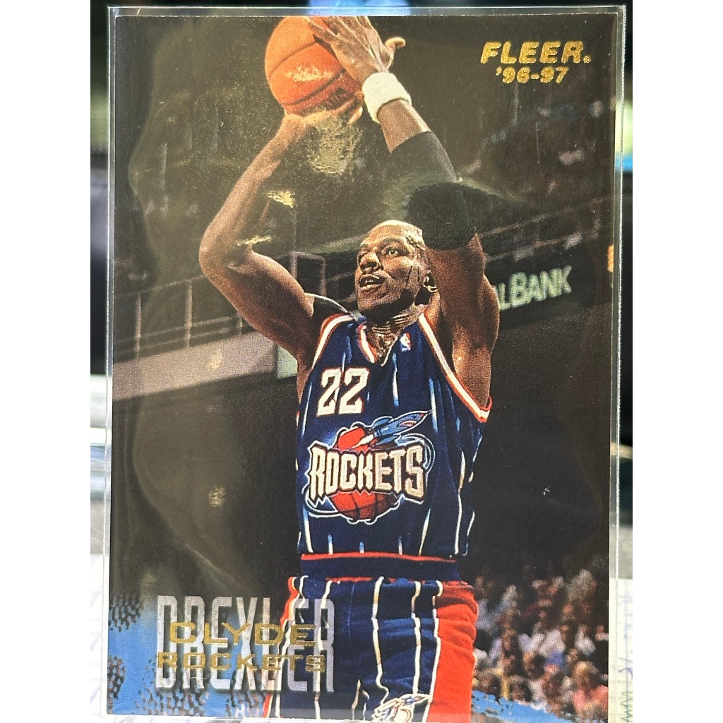 NBA 卡 球員卡 Clyde Drexler Glide 滑翔機 崔克斯勒 火箭開拓者 傳奇收藏推薦 | 蝦皮購物