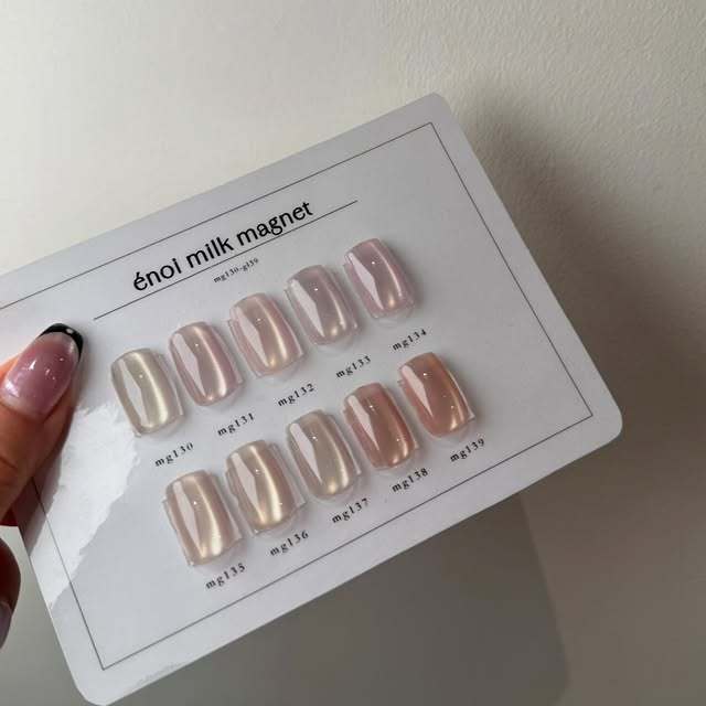 日本代購enoi milk magnet 貓眼膠磁石膠色膠彩色凝膠130~149