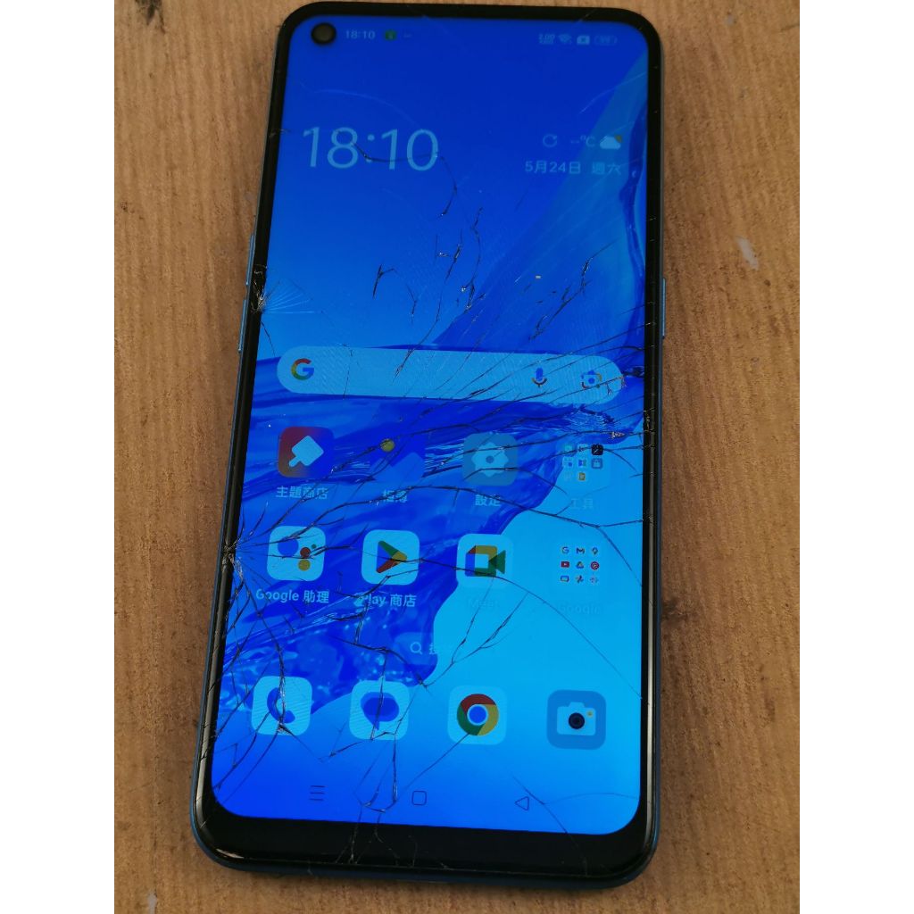 螢幕裂 功能正常 OPPO A53 4GB/64GB CPH2127 支援VoLTE | 蝦皮購物