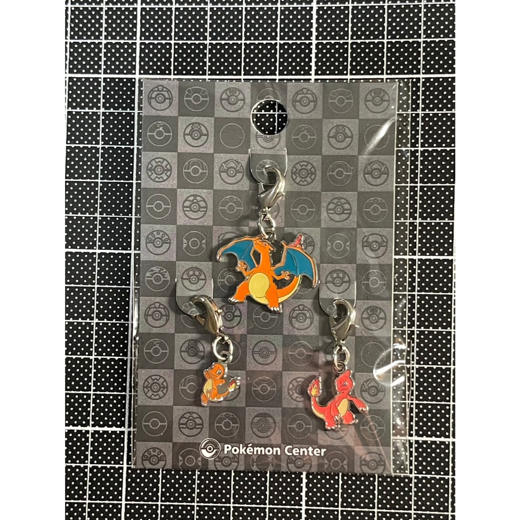 噴火龍 火恐龍 小火龍 金屬吊飾 Pokemon Center 日本 寶可夢中心 限定 吊飾 寶可夢 圖鑑 | 蝦皮購物