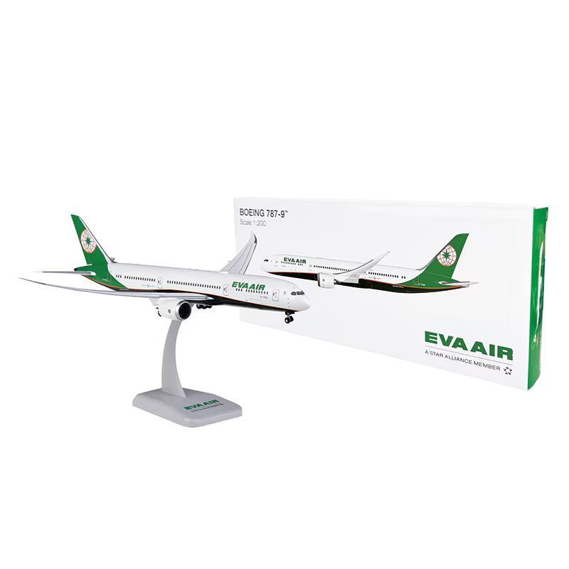 【新品】エアバス模型　EVA AIR Airbus A321 スケール1:200 JC Wings for EVA Air for Airbus A321 B-16227 1:200 Aircraft