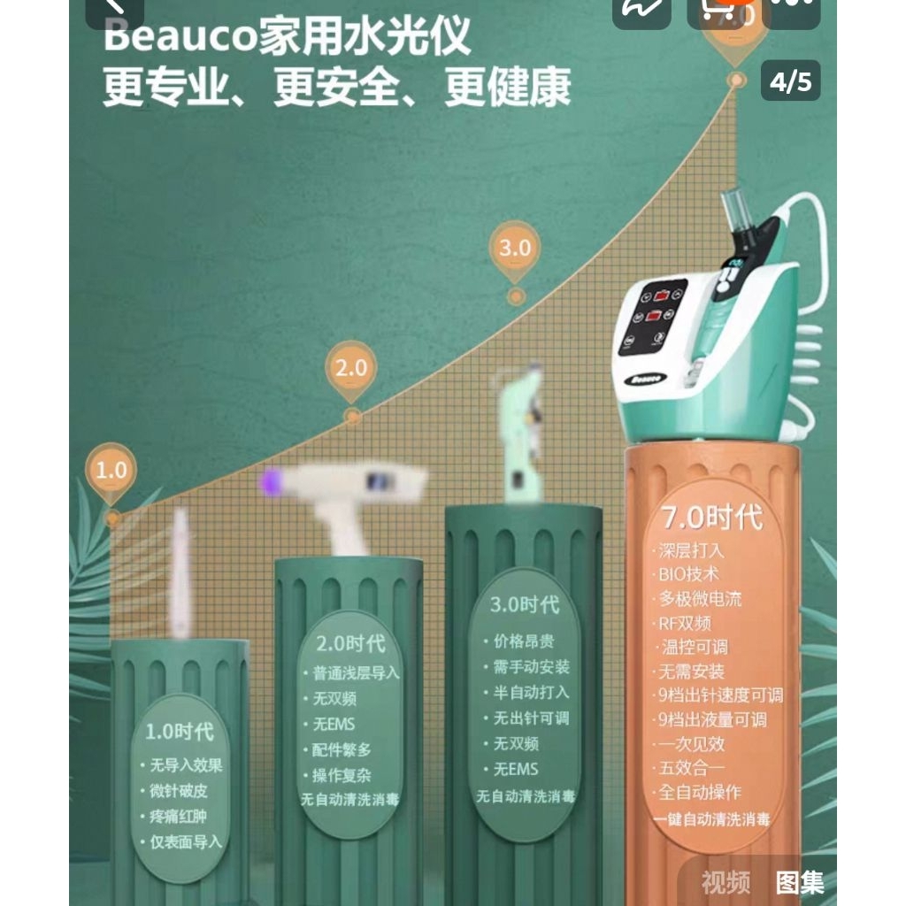 Beauco專業導入儀（詳看圖） | 蝦皮購物