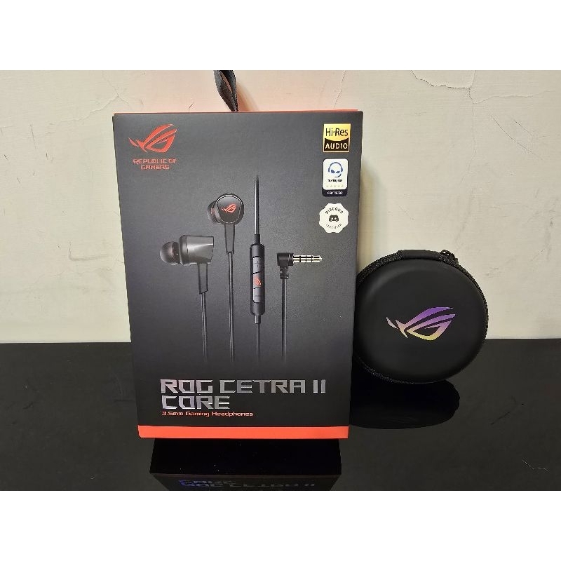 9.9成新～ROG CERTA II CORE 電競耳機 | 蝦皮購物