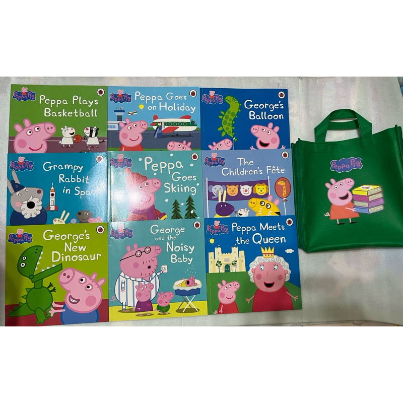 Peppa Pig Green Bag Collection 9 