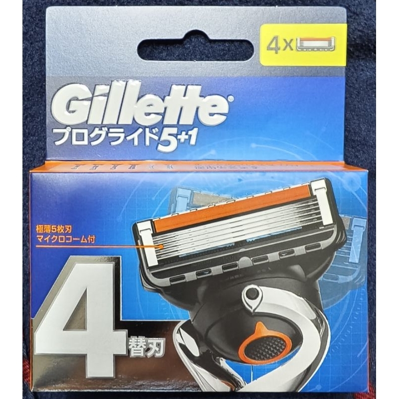 全新 新包裝 Gillette 吉列 Proglide 無感系列刮鬍刀頭 (4刀頭) | 蝦皮購物