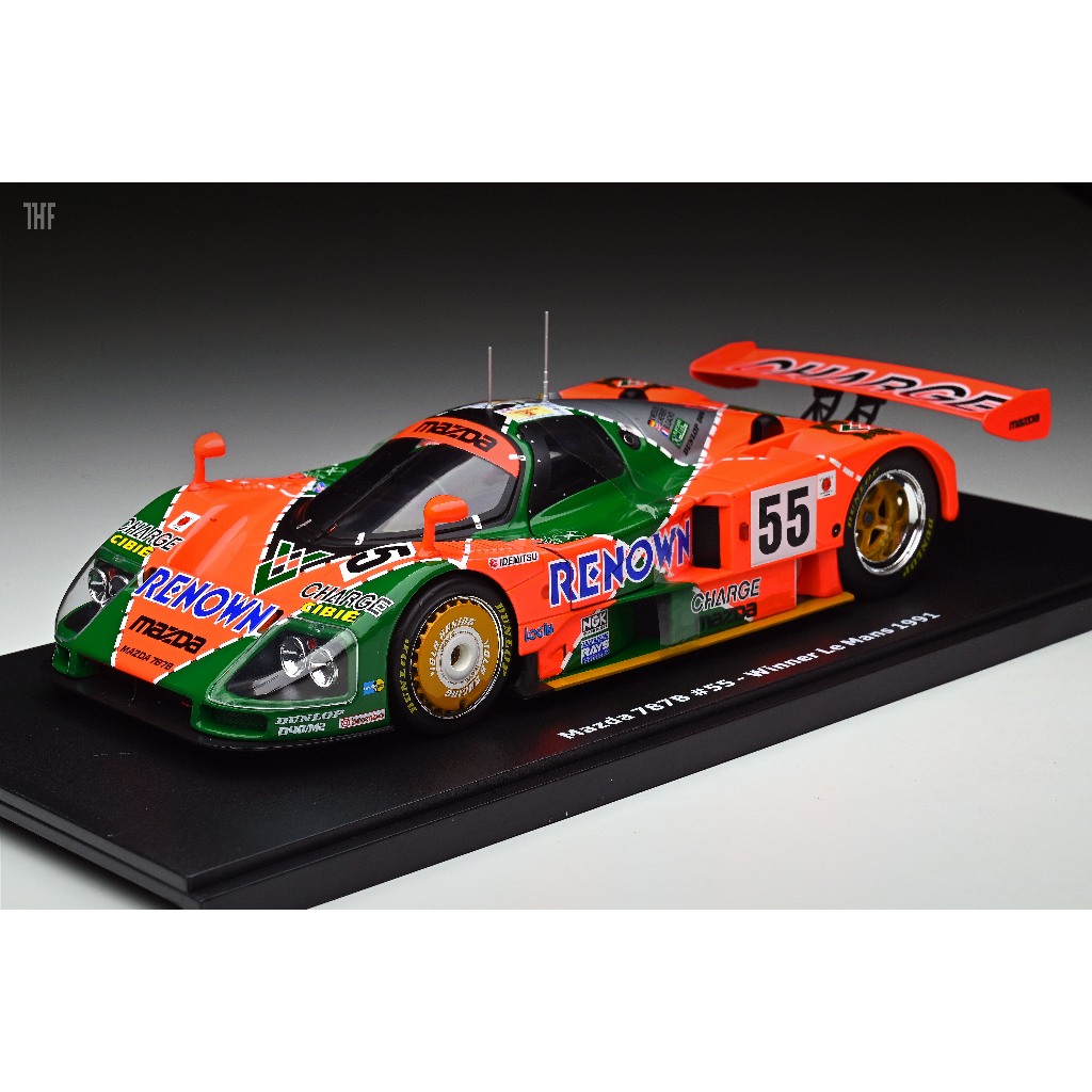 Mazda 787B #55 LeMans winner 1991 1/18 KK Scale | 蝦皮購物