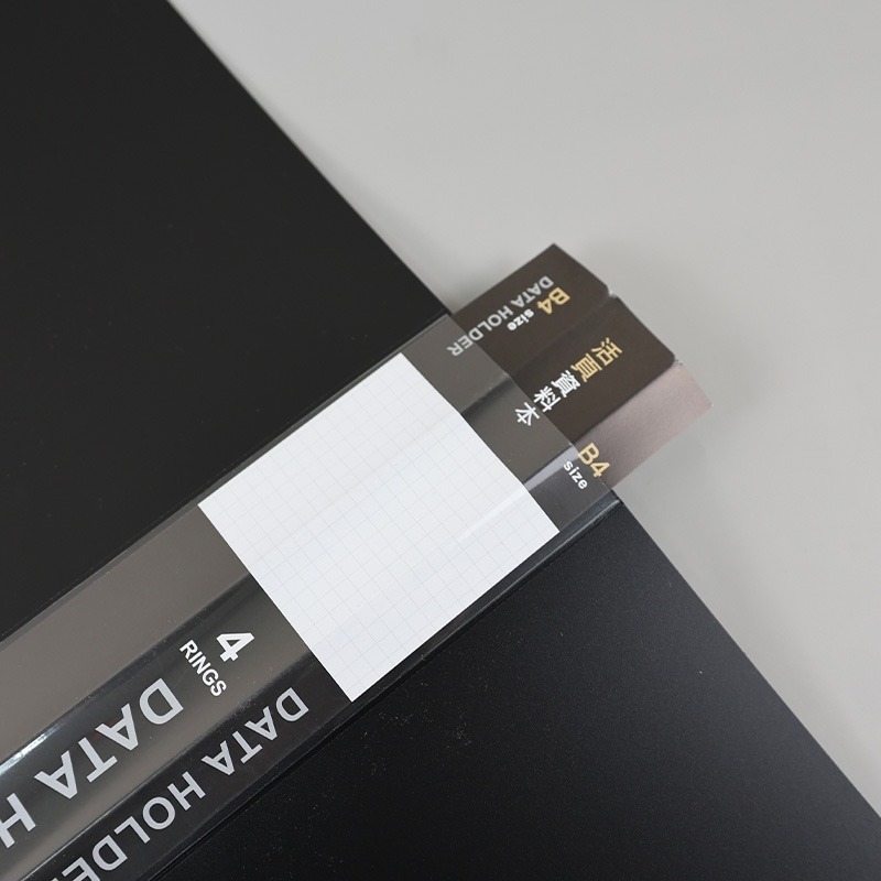 珠友LC-10138 B4/8K 4孔PP活頁資料本/資料簿/美術圖畫紙收納冊/收納本