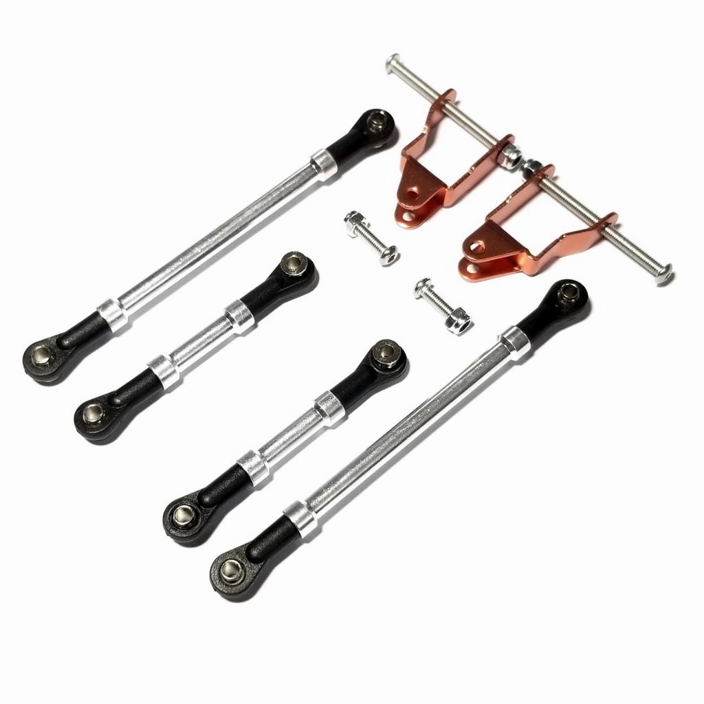 Kingfly Track Set (4pcs) For TAMIYA CC-01 Chassis – Snowmobile Pajero/Jeep/Isuzu MU