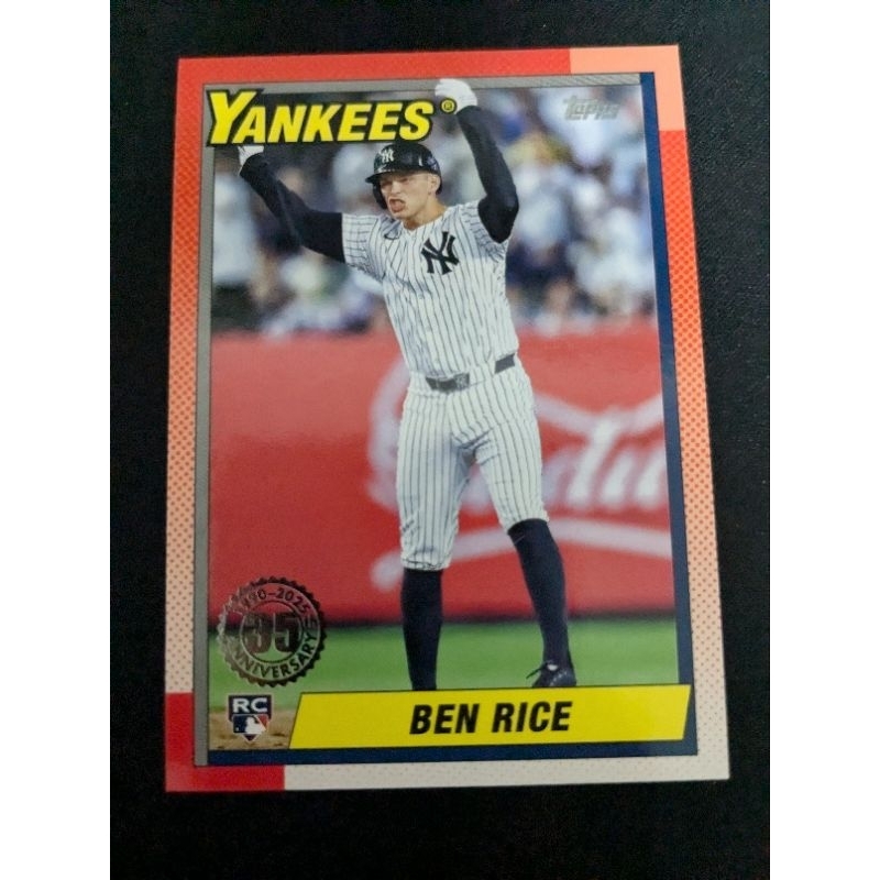Ben Rice 球員卡 | 蝦皮購物
