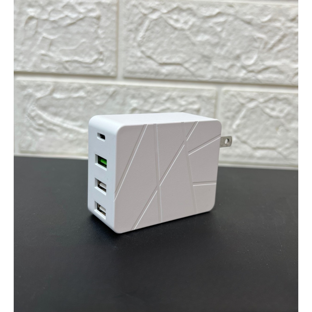 FLYPHONE 3C配件館 PD37W 1C3A 四合一USB,TYPE C 快充頭 PD快充頭 充電頭 | 蝦皮購物