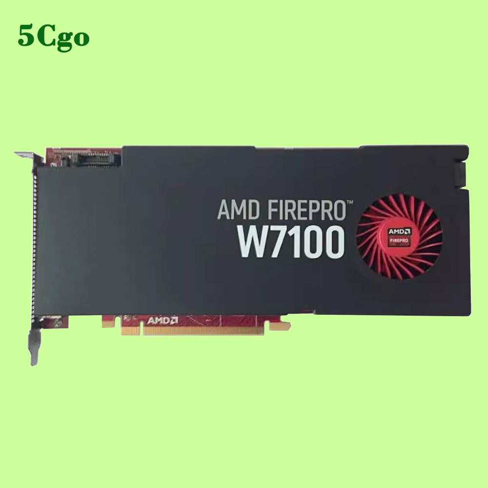5Cgo.【含稅】全新原廠AMD FIREPRO W7100 8GB圖形顯示卡顯卡專業繪圖3D渲染4螢幕影片編輯設計建模 | 蝦皮購物