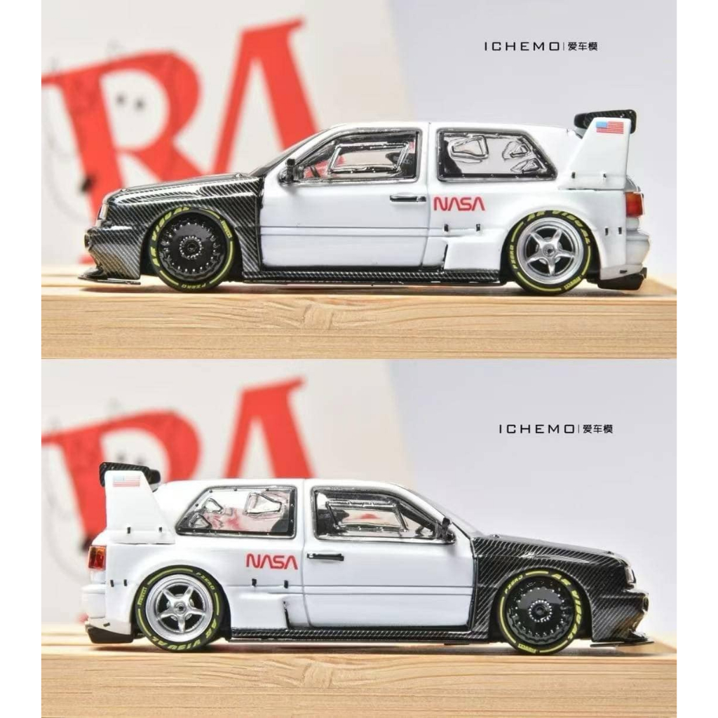 Rhino Models 1/64 VW ゴルフ MK3 NASA Rhino Model 1/64-volkswagen