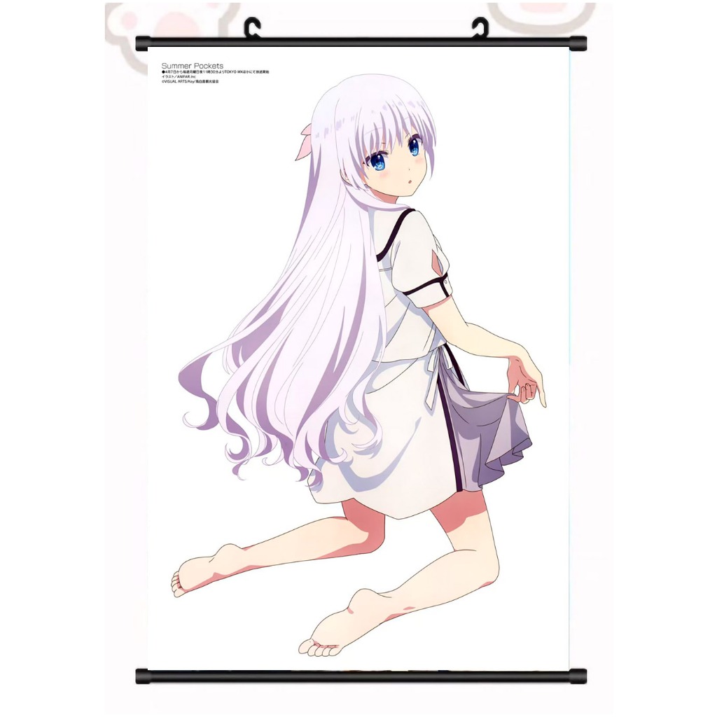 【スーパーセール】 新款現貨】Summer 夏日口袋40X60CM掛軸鳴瀨白羽空門蒼 Pockets ストラップ