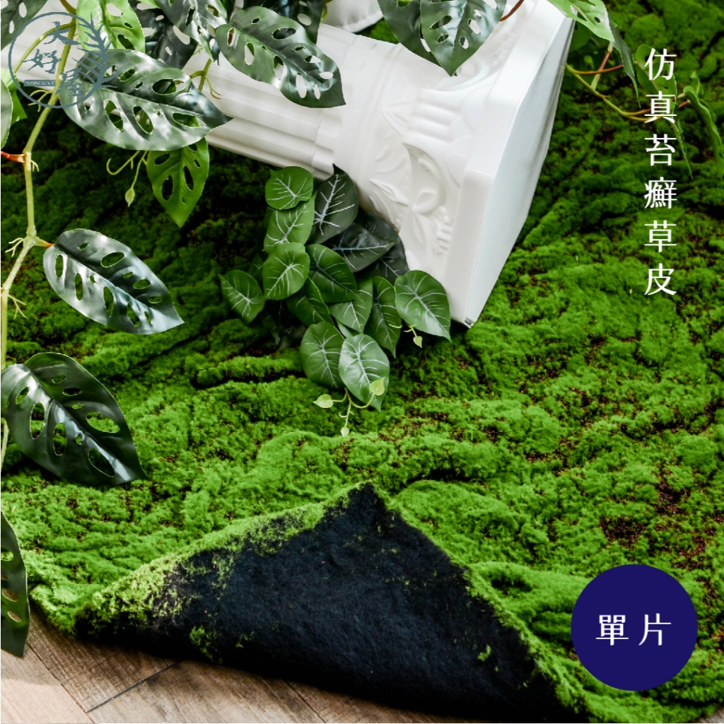 大好屋仿真花 現貨 仿真苔蘚草皮 單片 造景 假草皮 假苔蘚 苔癬石頭板 園藝 櫥窗布置 攝影棚布置 擬真草地 擬真苔癬 | 蝦皮購物