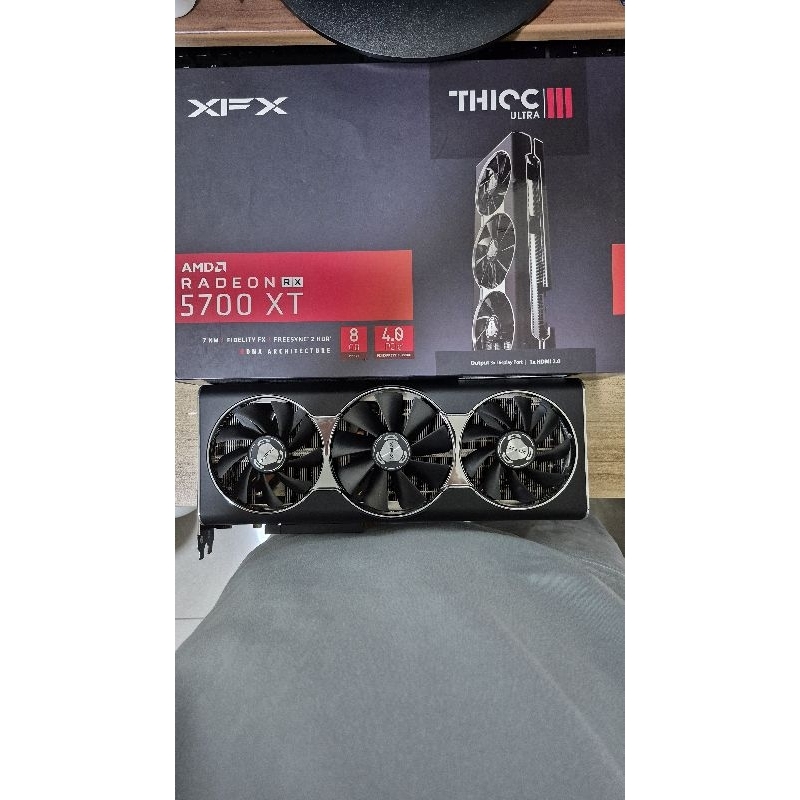 XFX RADEON RX5700XT THICC III ULTRA 8GB BOOST 海外版 二手顯卡 | 蝦皮購物