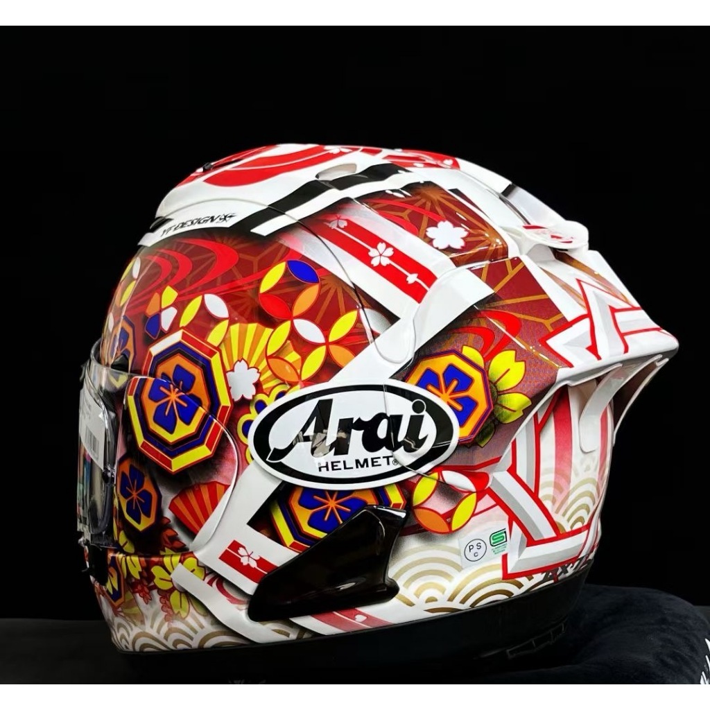 免運】日本Arai RX-7X Nakagami GP3 中上貴晶選手彩繪RX7X 安全帽彩繪