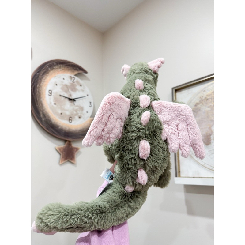 全新Jellycat 正品｜抹茶龍抹茶綠粉色雪龍💚🍵50公分（2025新品Malachy