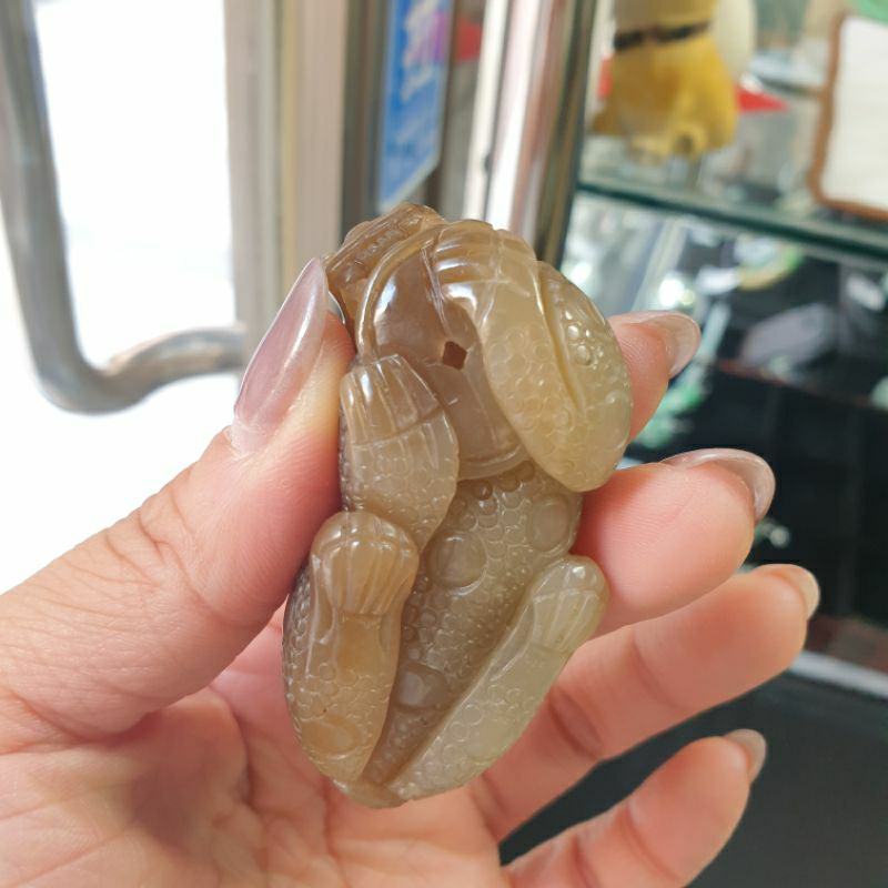 逸品軒～天然和田玉-O0497-和田玉招財貔貅小擺件（糠料） | 蝦皮購物