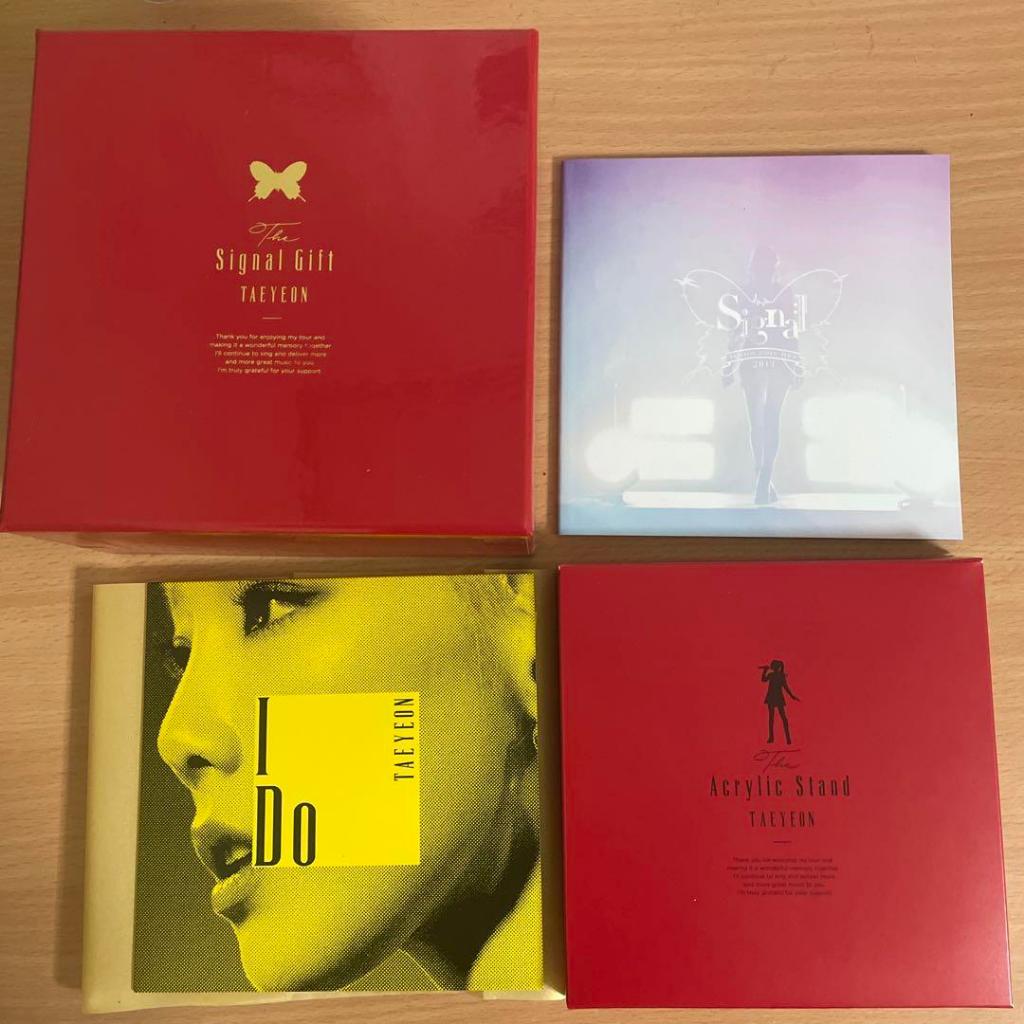 太妍2019日本演唱會The Signal Gift 藍光完全限定盤BLU-ray DVD CD