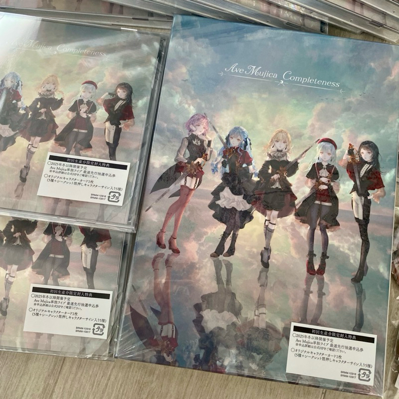 日本進口CD特典🇯🇵 Ave Mujica Completeness 1st album 首張 日本進口CD特典🇯🇵 Ave Mujica Completeness 1st album 首張