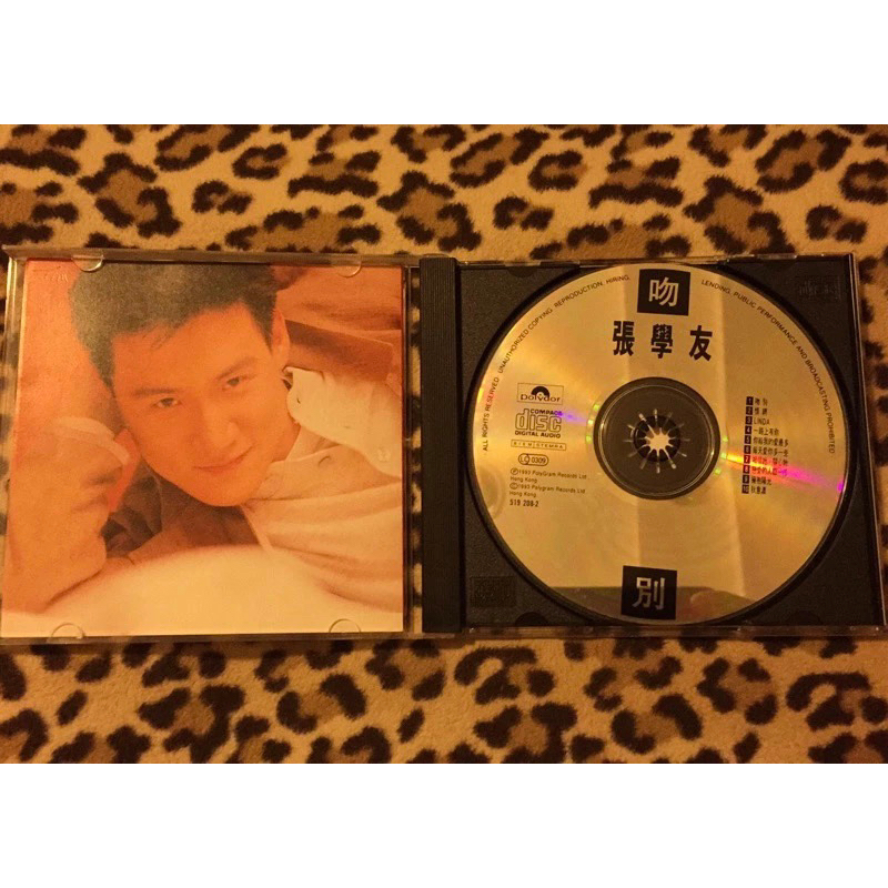 張學友CD-吻別《1993版+無IFPI白金版》 | 蝦皮購物