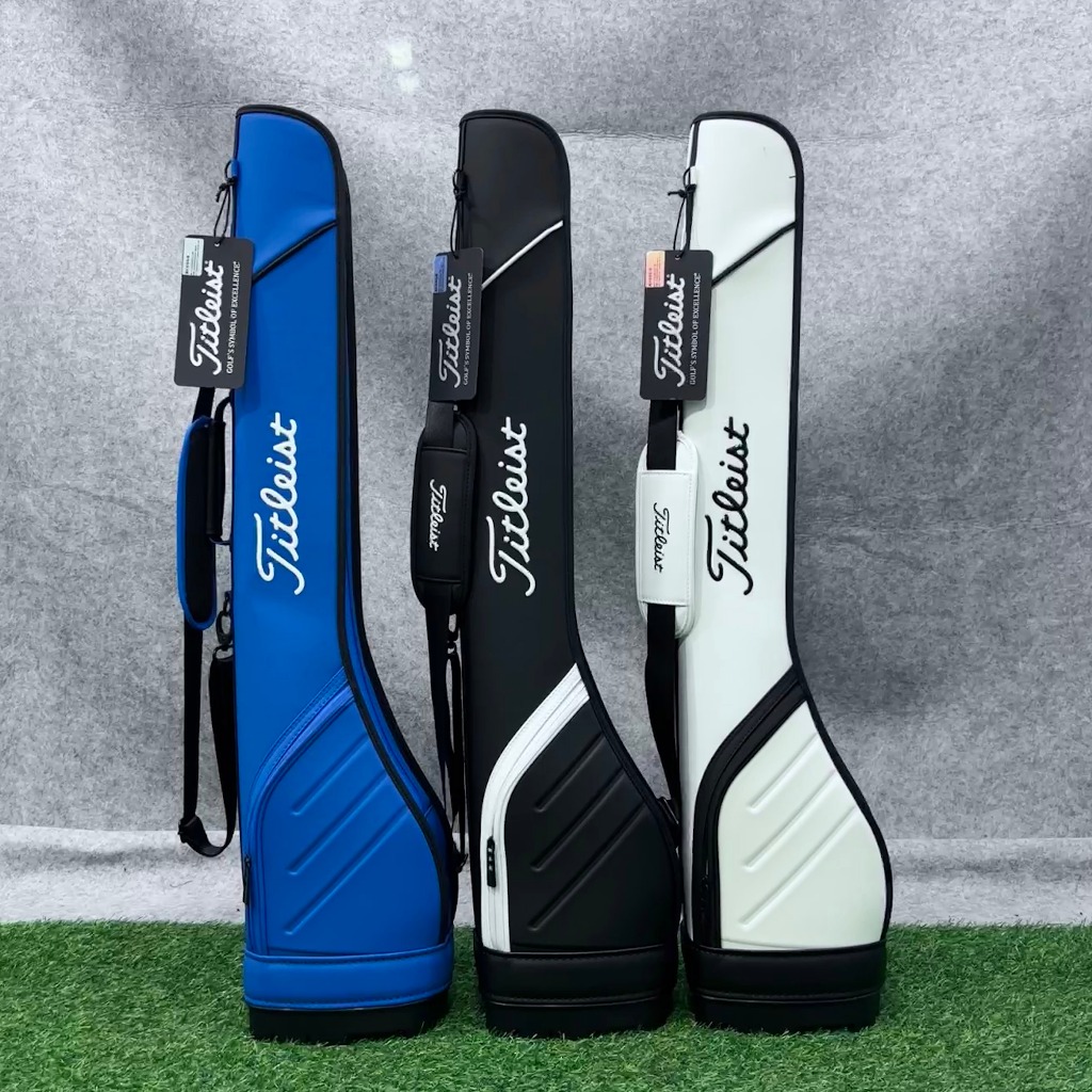 高爾夫球包 Titleist槍包GOLF球桿包 輕量單肩 pu防水面料 便捷式男女通用練習包 標準職業球包 | 蝦皮購物