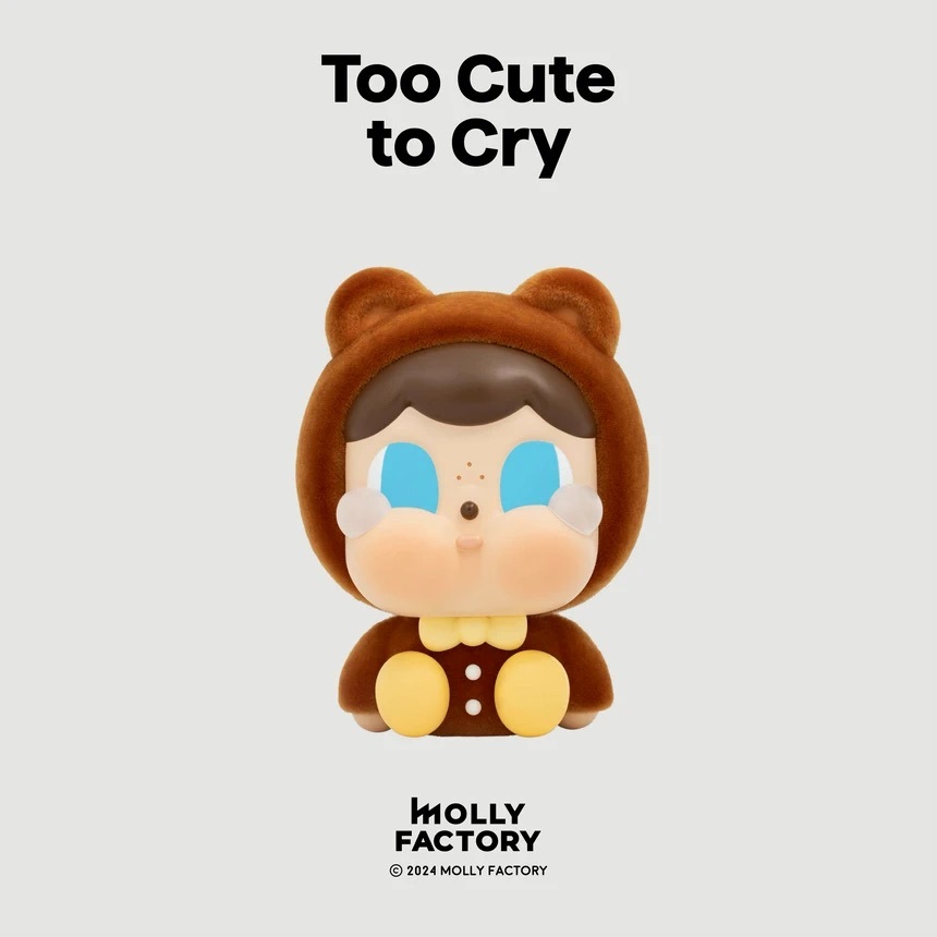 現貨】泰國限定Molly Factory Too Cute to Cry 植絨公仔CryBunny 泰國