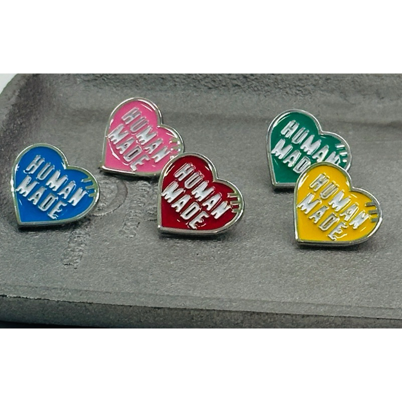 HUMAN MADE HEART PINS | 蝦皮購物