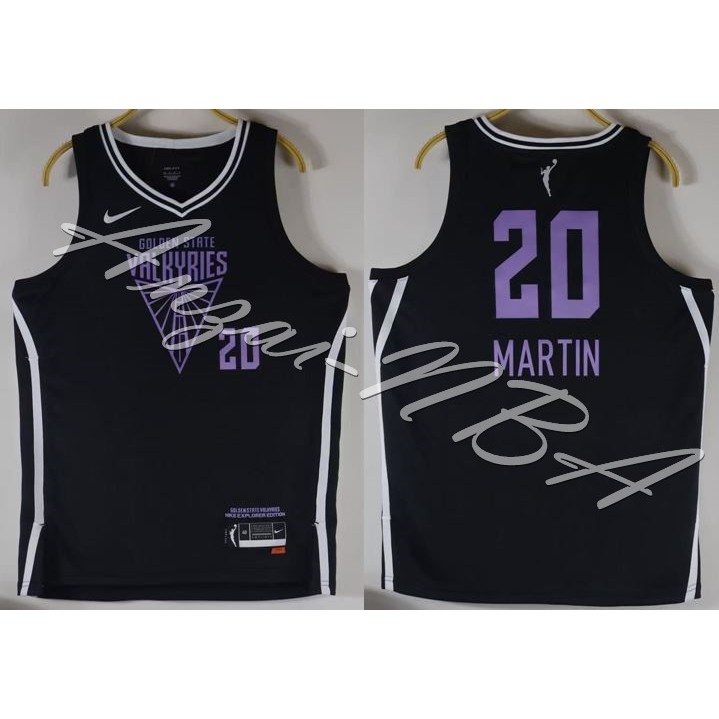 Anzai-WNBA球衣 25年 金州女武神Golden State Valkyries 黑色 熱壓球迷版球衣-全隊都有 | 蝦皮購物