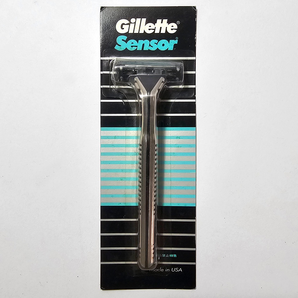 吉列 Gillette Sensor 手動 男士刮鬍刀 刮鬍刀 感應刀 ♥ 正品 ♥ 現貨 ♥ | 蝦皮購物