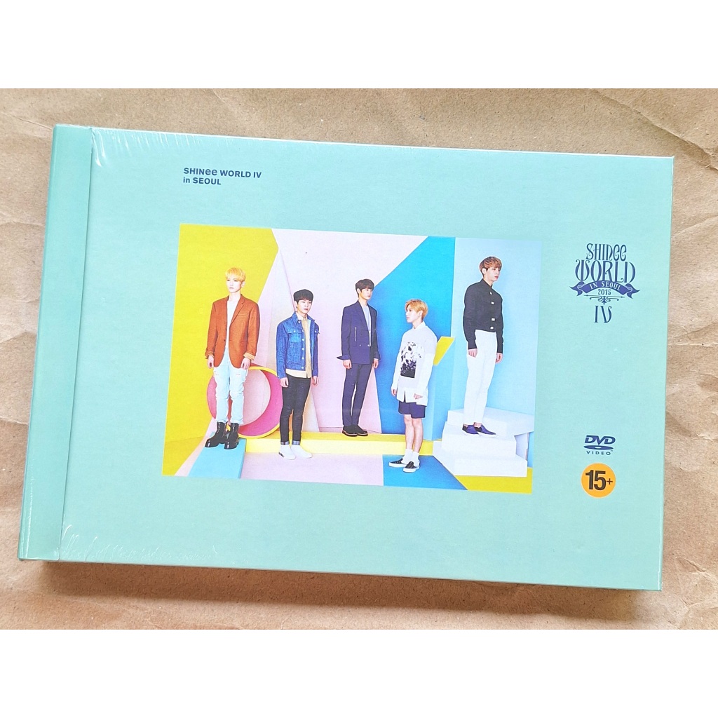 SHINee World IV in Seoul 2DVD 第四場巡迴演唱會台壓繁體中文版台灣