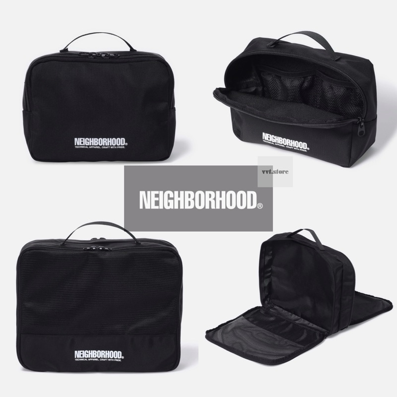 NEIGHBORHOOD 25SS TRAVEL POUCH S / L 旅行用收納袋| 蝦皮購物