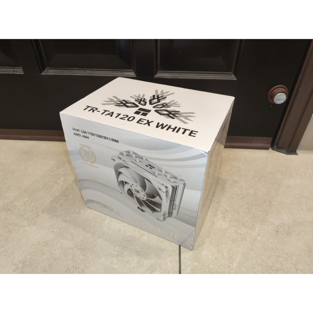 Thermalright 利民 TR-TA120 EX WHITE CPU散熱器 | 蝦皮購物