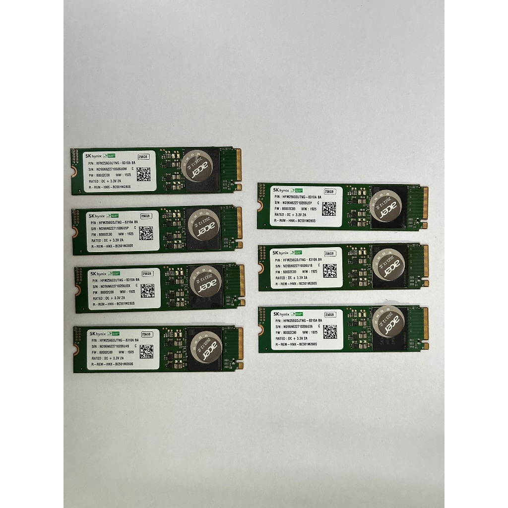 海力士SK hynix HFM256GDJTNG-8310A BA 98%/1116/1136 256G SSD | 蝦皮購物