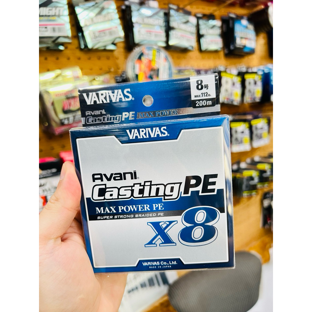 Varivas Avani Casting x8 MaxPower PE 300 400M 超遠投路亞拋投專用船