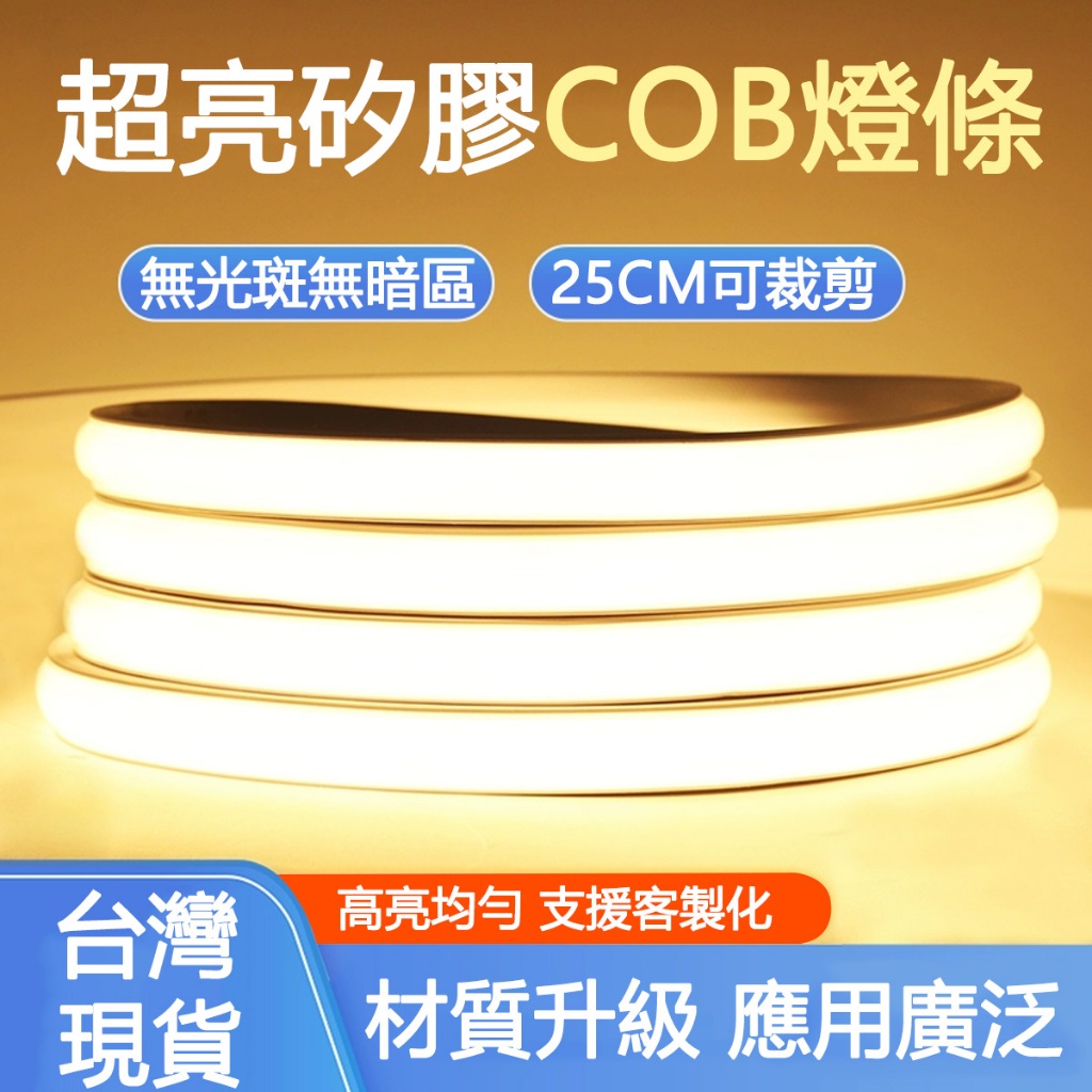 現貨 110V超薄LED燈條 防水矽膠超亮軟燈條 25CM可裁剪 IP67級防水戶外客廳吊頂樓梯廣告招牌工程軟燈條 | 蝦皮購物