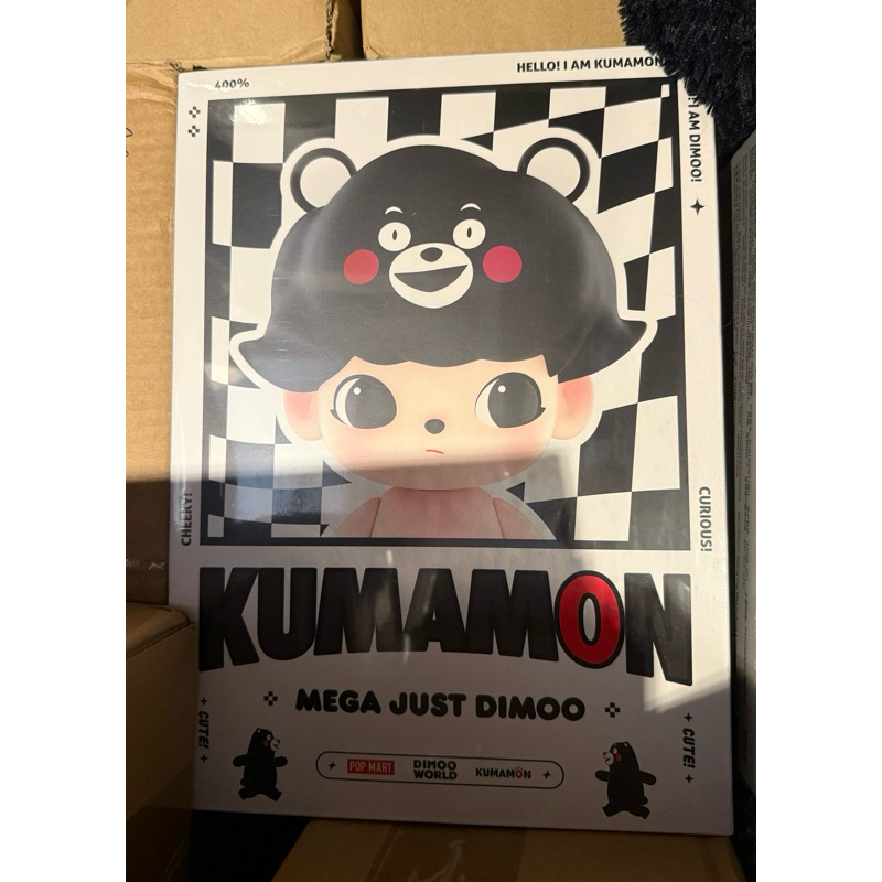 POPMART DIMOO MEGA 400% くまもと Yanstudio x Popmart 2023 new DIMOO 400% Mega series big size