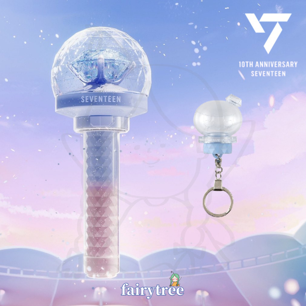 SEVENTEEN (SVT) Official Carat Bong Ver.3 Light Stick With Bag & Strap - New