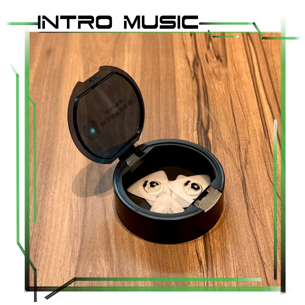 INTRO MUSIC || Master8 Pick彈片收納盒 隨盒附贈4片Pick | 蝦皮購物