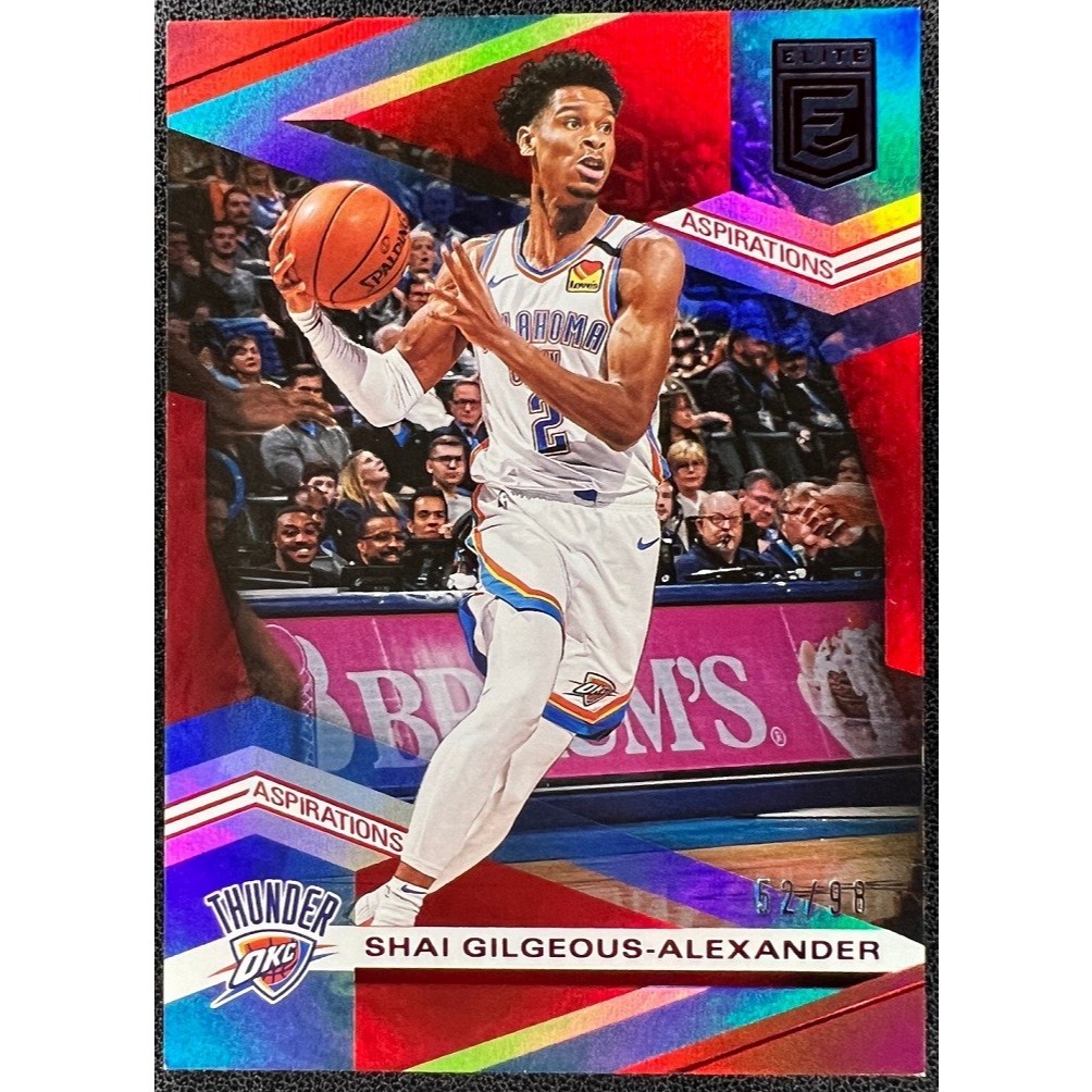 球員卡 SGA Shai Gilgeous Alexander 2019-20 Donruss Elite 限量98 | 蝦皮購物
