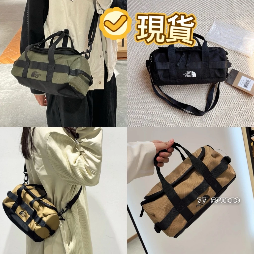 【 在台✖️1-2天出貨】ΤΗΕ ΝΟRΤΗ FΑCΕ 韓國圓筒包 相機包 斜背斜挎包 肩背 戰術軍用 小包包 大容量