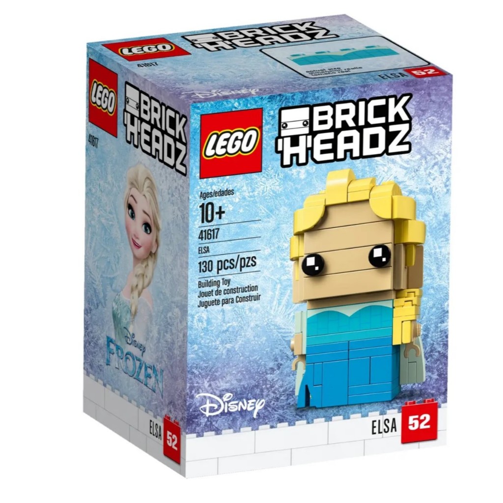 【樂GO】樂高 LEGO 41617 艾莎女王 Elsa 冰雪奇緣 大頭公仔 大頭系列 玩具 禮物 迪士尼 樂高正版全新 | 蝦皮購物