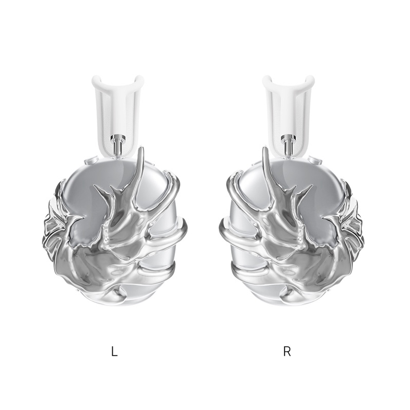📍Chilling Bubble | ANDAASH Airpods Max 耳機殼裝飾韓國品牌代購銀色