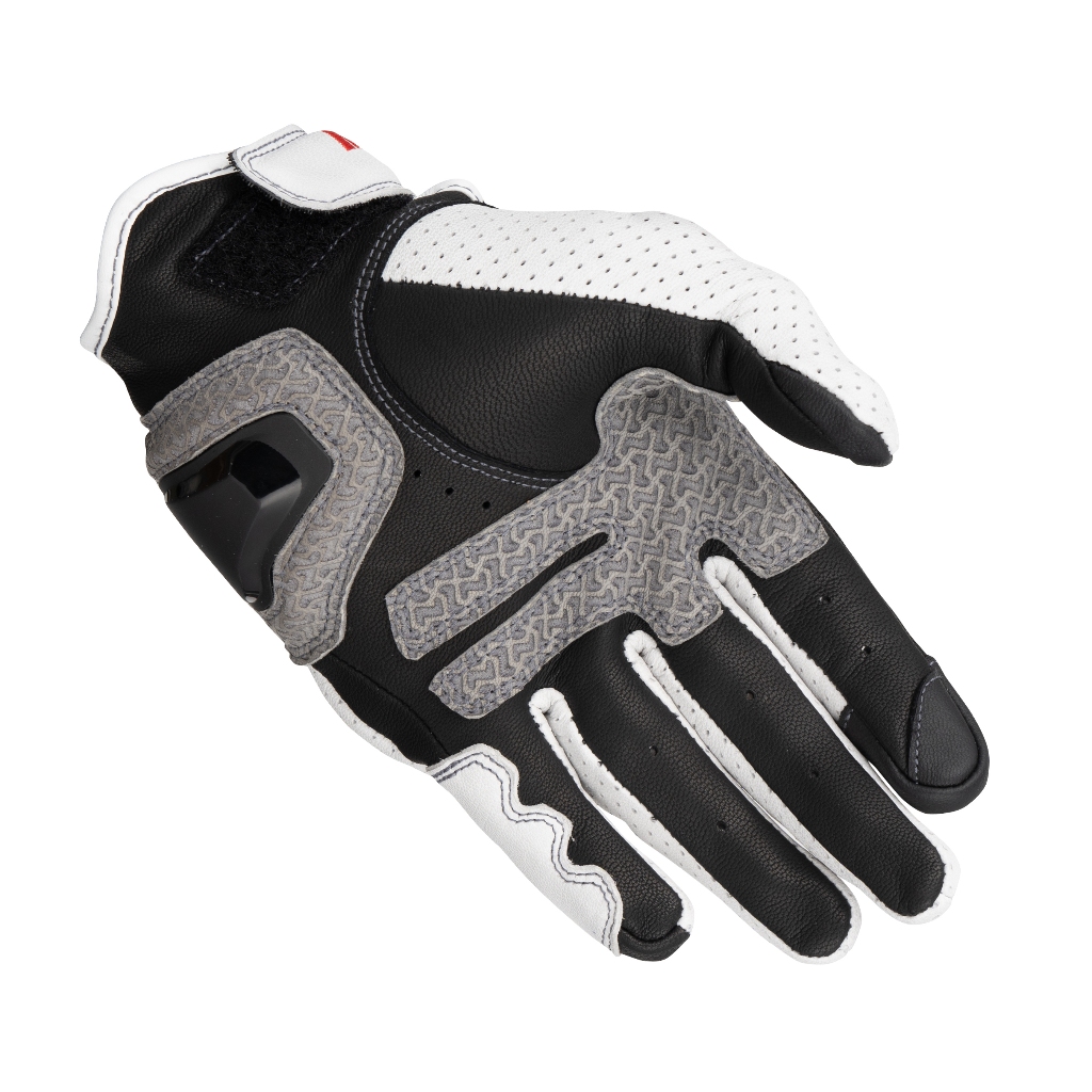 KUSHITANI A-5376 INVENTIVE LEATHER MESH GLOVES 通風護具打洞皮手套