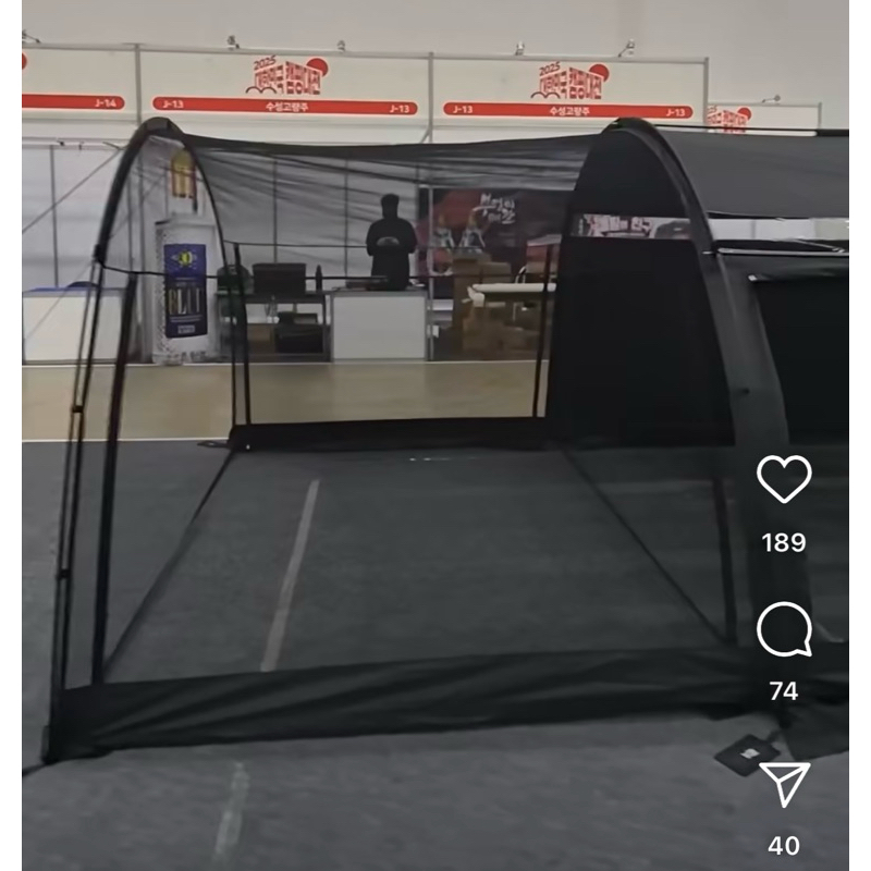 台灣公司貨」韓國ARBOR OUTDOOR Tunnel210 Shelter 隧道帳#helinox