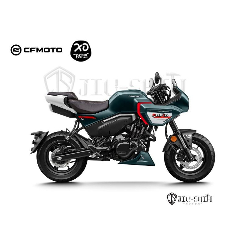 【鉅石】春風 CFMOTO PAPIO XO-1 小狒狒 輕檔車 迷你街跑 特仕版 質感玩家 小眾品味 復古機車只剩一台 | 蝦皮購物