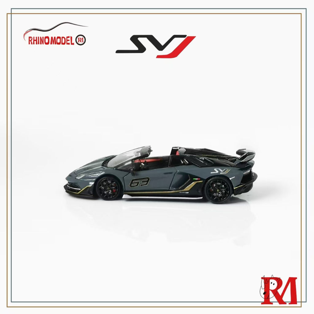 RM 1:64 Aventador SVJ 63 Roadster 模型 敞篷大牛 Lamborghini | 蝦皮購物