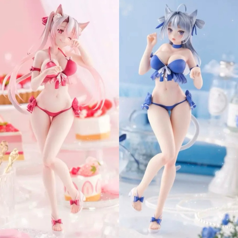全新KOIKOI 戀戀蝶Mocha & Cinnamon 1/6 PVC 公仔完成品替換臉溫感變色
