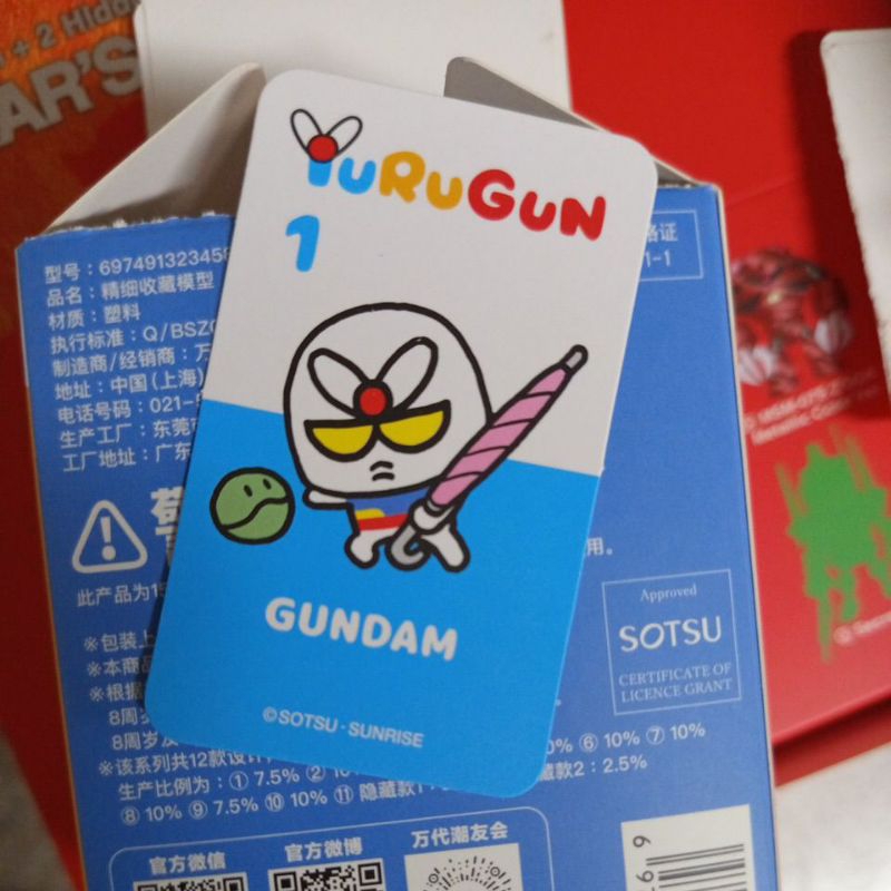 機動戰士鋼彈YURUGUN Q版盲盒VOL .1 | 蝦皮購物