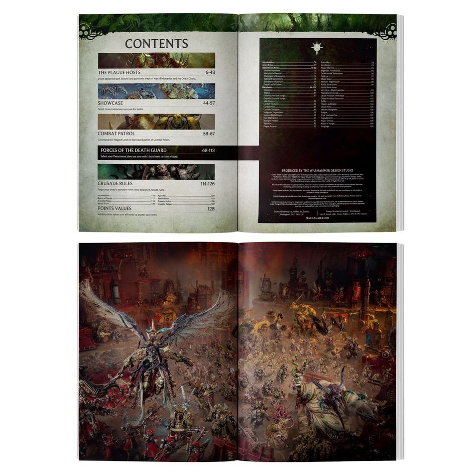 【戰鎚40k】Death Guard: Codex (Chinese) - 聖典：死亡守衛(簡中版) | 蝦皮購物